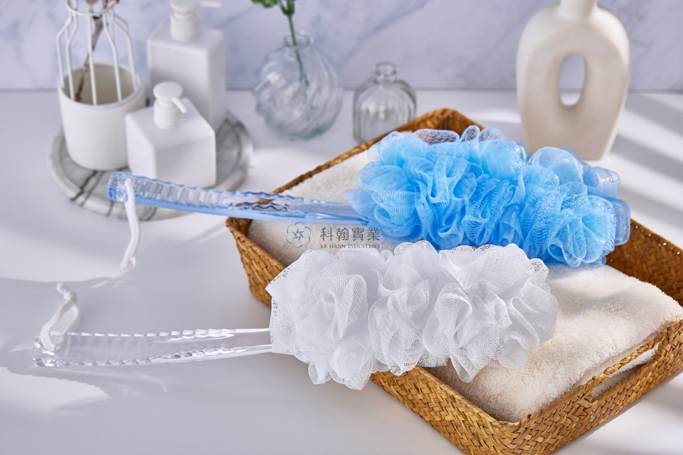 Wave Handle Bath Brush K-016 LS