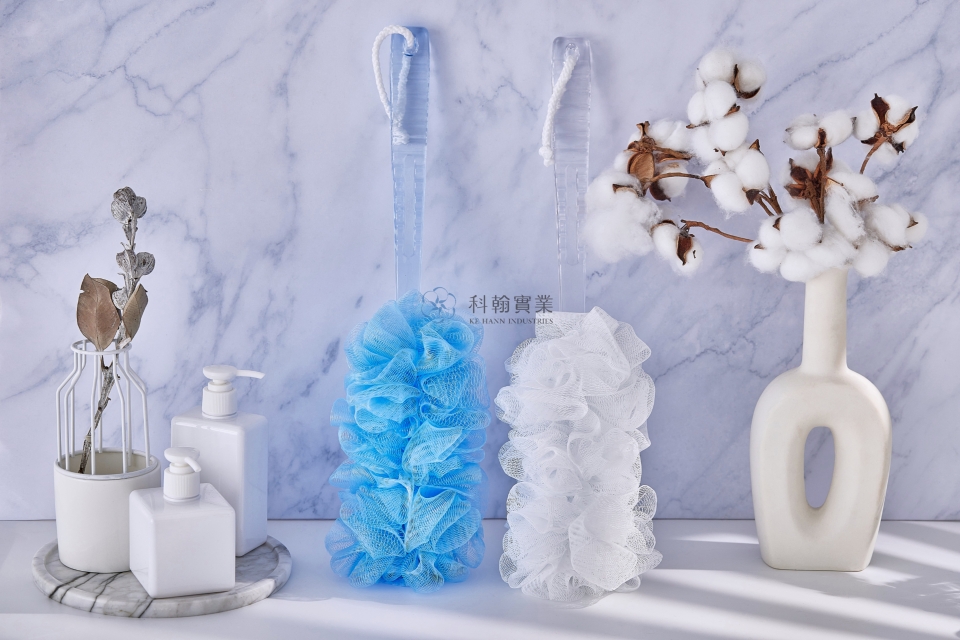 Wave Handle Bath Brush K-016 LS