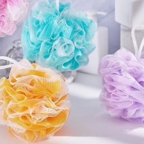 Double-layer Net Bath Sponge